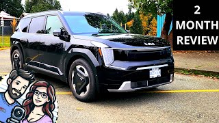 2025 Kia EV9 Land Premium⚡3 Row SUV  2 Month Review [upl. by Molohs321]