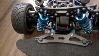 Tamiya TA04 with TA05Reversible suspension system [upl. by Cilegna]