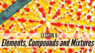 Basic Chemistry Lesson 6 Elements Compounds and Mixtures GCSE and iGCSE science [upl. by Ulrika]