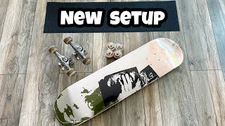 New Skateboard Setup 825in Quasi [upl. by Miahc]