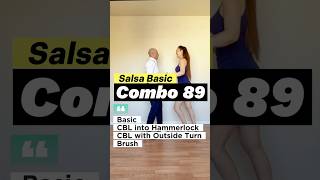 Salsa Basics “Combo 89” from Salsa Dance Challenge 016 salsa salsadancing dance baile shorts [upl. by Oiramat]