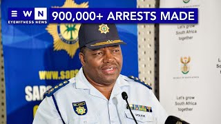 Over 900000 suspects have been arrested since May 2023 says top cop Masemola [upl. by Boj967]