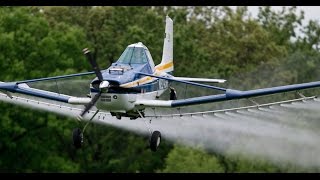 Flying a crop duster [upl. by Sheela]