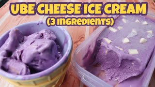 UBE CHEESE Ice Cream  GELicious [upl. by Atinot661]