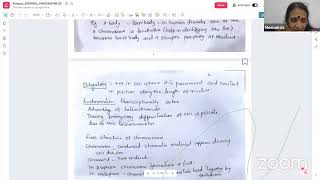 PG 1st YrMscZoologyCourse  4  Human Cytogenetics and Developemental Biology [upl. by Meehar]