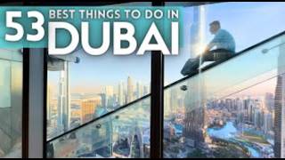 Best Things To Do in Dubai UAE 2024 4K [upl. by Enytsirhc291]