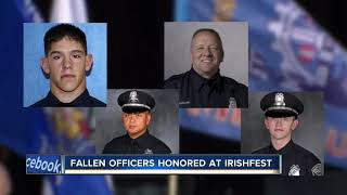 Fallen Officers Honored At Irish Fest [upl. by Vittorio]