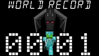 Minecraft Speedrun World Record 115 [upl. by Leemaj441]