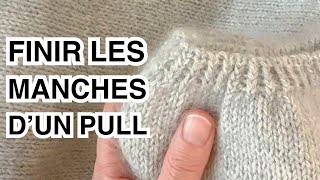 Comment rabattre les mailles avec la méthode de lItalian bind off [upl. by Hailey]