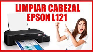 LIMPIAR CABEZAL IMPRESORA EPSON L121 [upl. by Airdnek]