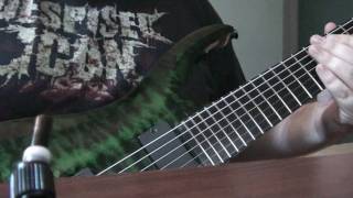 Agile Interceptor pro 727 seven string guitar review ENGLISH [upl. by Aienahs]