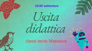 Uscita didattica classi terze  primaria Massaua [upl. by Anileve]