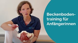 Beckenbodentraining für Frauen Anfängerinnen im Liegen [upl. by Yim]