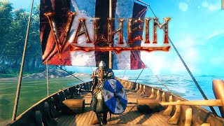 Sailing to swamp portal Longship complete  Valheim  16 [upl. by Berardo215]