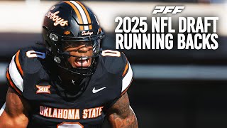 Best Running Backs in the 2025 NFL Draft  PFF [upl. by Niabi]