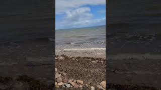 Bayfield Beach NOVA Scotia vanlife canada travelideas wavesounds naturesounds ocean roadtrip [upl. by Laehcim]