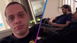 Pete Davidson Exposes Scott Disick Falling ASLEEP [upl. by Arremat]