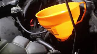 MERCEDES BENZ A170 ENGINE OIL CHANGE [upl. by Aranat]