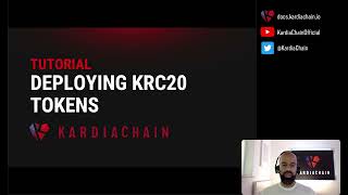 Tutorial 3  Deploying KRC20 Tokens [upl. by Ihtak]