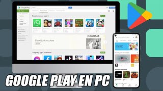 ✅ Como tener la PLAY STORE en tu PC Google Play para PC 2024 [upl. by Chen]