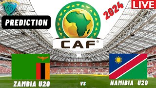 Zambia vs Namibia COSAFA U20 Africa Nations Cup 2025 Qualifiers Match Preview Prediction [upl. by Aubyn]