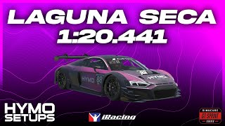 iRacing Hotlap  Audi R8 LMS EVO II GT3  Laguna Seca  GTS  2024 S4 Week 12 [upl. by Neela]