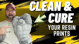 Clean and Cure Your RESIN 3D PRINTS the RIGHT WAY [upl. by Yelyah33]