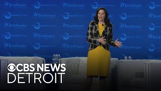 Michigan Gov Gretchen Whitmer weighs in on President Joe Bidens ability to run a second term [upl. by Marino]