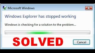 Fix exe has stopped working or windows explorer has stopped working [upl. by Norvol187]