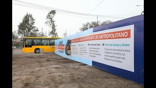 Inicio de obras de la ampliación norte del Metropolitano [upl. by Akima313]