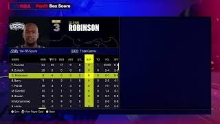 NBA 2k25 BITW Tournament Rd 1 01 Lakers v 05 Spurs [upl. by Paviour]