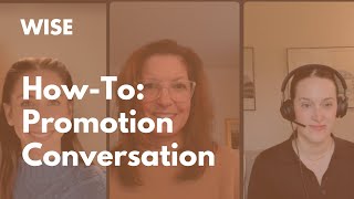 HowTo Promotion Conversation [upl. by Karlie]