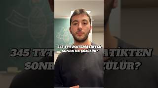 345 TYT matematikten sonra ne çözülür yks2025 kitapönerisi tytmatematik pakfilizkitabevi [upl. by Oiziruam]