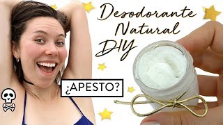 DIY desodorante natural  ¿3 AÑOS SIN USAR DESODORANTE  The vortex way [upl. by Enneyehs620]