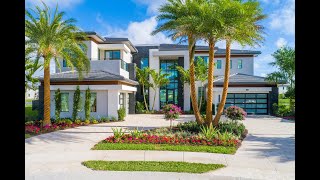 The Vanderbilt Grande Contemporary Model Home at Boca Bridges in Boca Raton Florida  GL Homes [upl. by Woodring345]