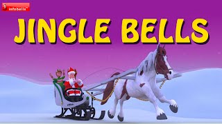 Jingle Bells Christmas Song with Lyrics [upl. by Enaxor]