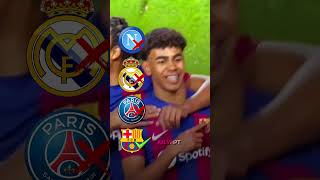 Mbappe Khvicha Kvaratskhelia Lamine Yamal Andreas Christensen football foot [upl. by Yllier]