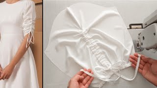 Sleeve Sewing Techniques ✅️ How To Sew A Beautiful Sleeve [upl. by Bailey875]