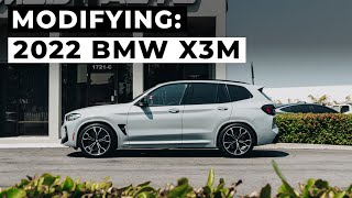 NEW 2022 BMW X3M Competition LCI Getting Modifications Canyon Driving [upl. by Demott]