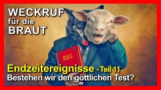 Bestehen wir den göttlichen Test  Endzeitereignisse Teil 11  WECKRUF FÜR DIE BRAUT  Episode 217 [upl. by Anileba]