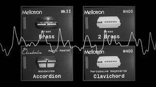 Passacaglia with the Sounds of Mellotron Handel  Halvorsen [upl. by Nollid760]