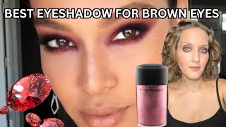 BEST EYESHADOW COLORS FOR BROWN EYES [upl. by Breed677]