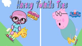 Peppa Pig in Avatar World  Horsey Twinkle Toes [upl. by Yojal961]