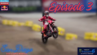 San Diego Round 3 Supercross 6 S3 e3 [upl. by Martens]