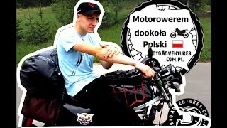 Motorowerem dookoła Polski  uczestnik Mateusz [upl. by Irish]