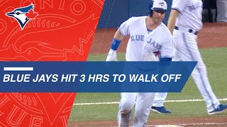 Blue Jays walk off with 7 runs in 9th [upl. by Clementine292]