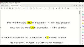 And vs Or In Probability [upl. by Jaeger429]