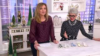 MacKenzie Childs Enamel Spoon Rest on QVC [upl. by Nnayrrehs]