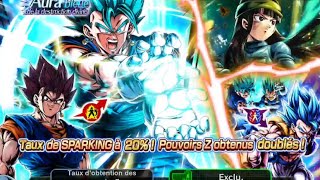 dragon ball legends invocation Vegeto bleu transformation 😎 [upl. by Kath]