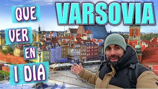 QUE VER en VARSOVIA 🇵🇱  Lo imprescindible en 1 DIA Polonia [upl. by Agostino]